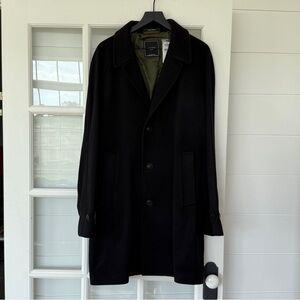 Todd Snyder Black Trench Coat